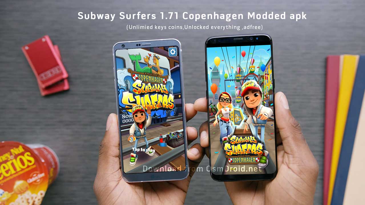 Subway Surfers 1.71.1 apk modded Copenhagen unlimited unlocked hack